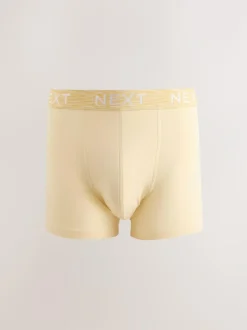 Next 5 Pack Cotton Rich Trunk Boxers Purple/Blue/Red Hot