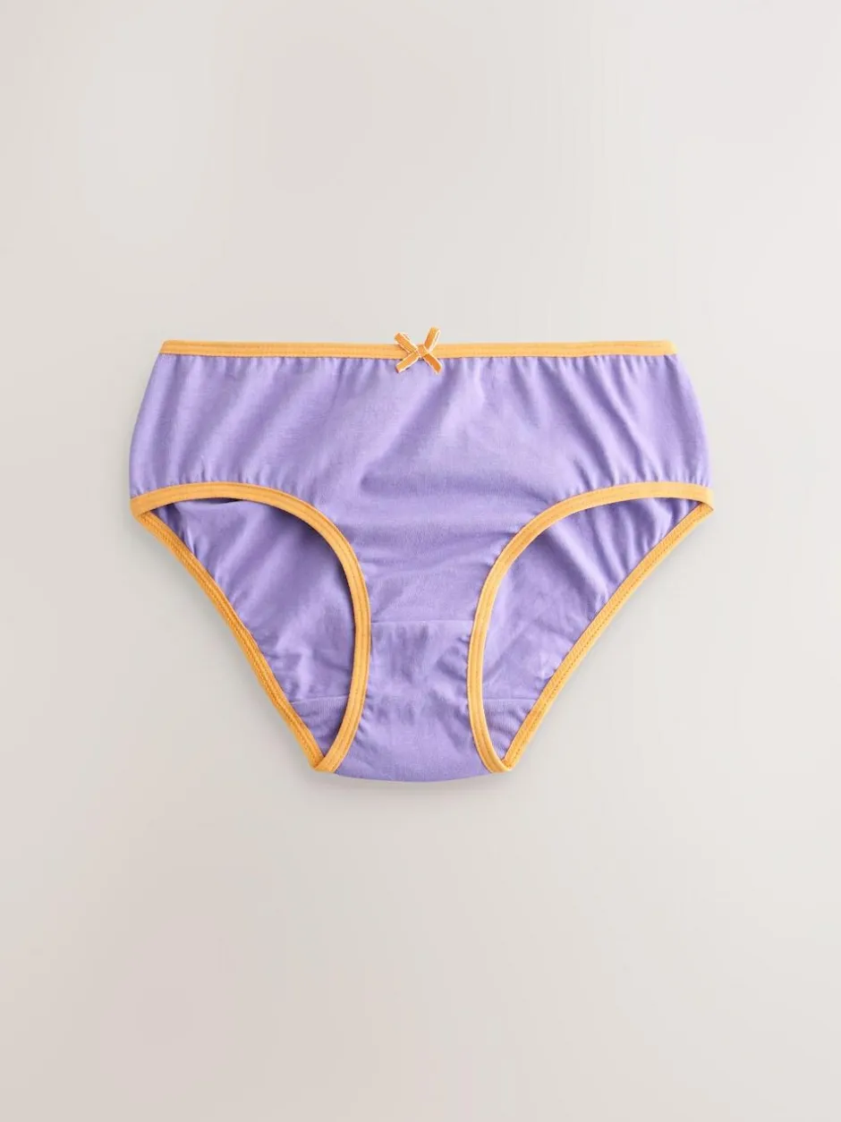 Next Purple/Orange Briefs 7 Pack (1.5-16yrs) Outlet