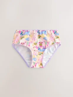 Next Purple/White Briefs 7 Pack (1.5-12yrs) Online