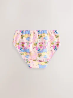 Next Purple/White Briefs 7 Pack (1.5-12yrs) Online