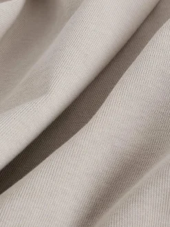 Next Putty Contrast Stitch Regular Fit Heavyweight T-Shirt Discount