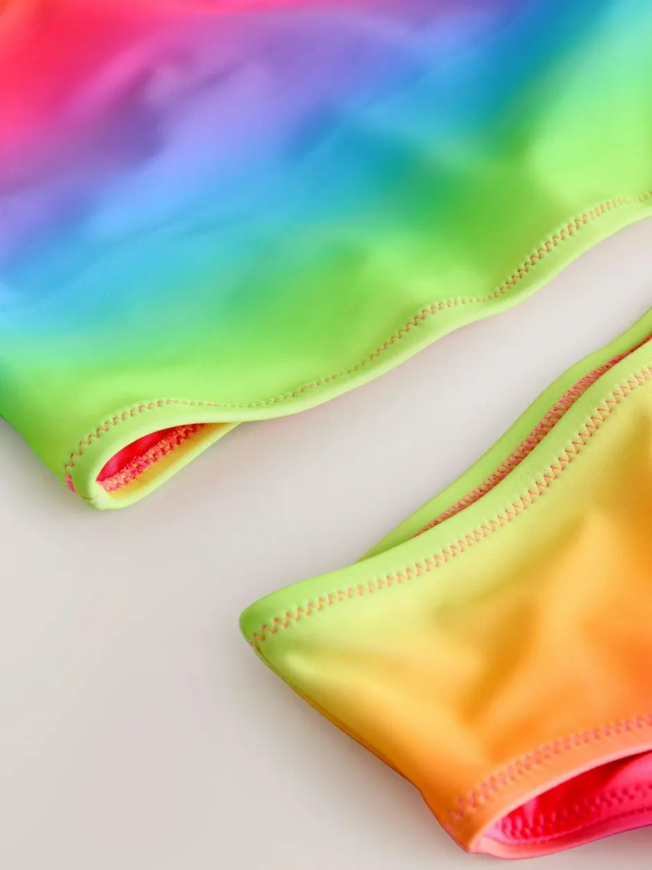 Next Bikini (3-16yrs) Rainbow Ombre