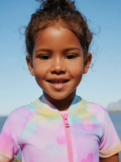 Next Rainbow Ombre Hearts Sunsafe Swimsuit (3mths-10yrs)
