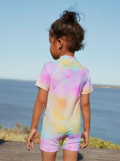 Next Rainbow Ombre Hearts Sunsafe Swimsuit (3mths-10yrs)