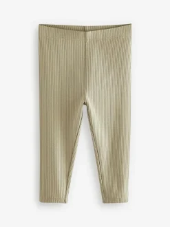 Next Ribbed Leggings 5 Pack (3mths-7yrs) Rainbow Outlet