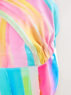 Next Swim Legionnaire Hat (3mths-10yrs) Rainbow Stripe Hot