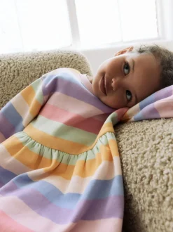 Next Rainbow Striped Sweat Dress (3mths-7yrs) Best