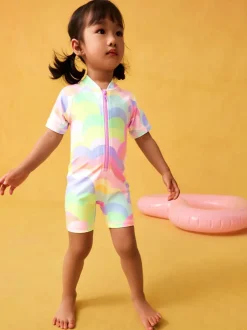 Next Rainbow Wave Sunsafe Swimsuit (3mths-10yrs) New