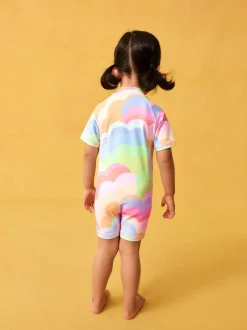 Next Rainbow Wave Sunsafe Swimsuit (3mths-10yrs) New