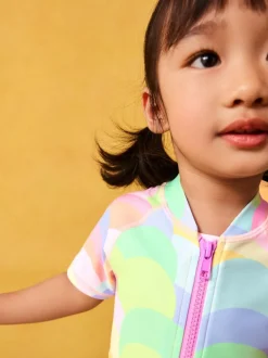 Next Rainbow Wave Sunsafe Swimsuit (3mths-10yrs) New