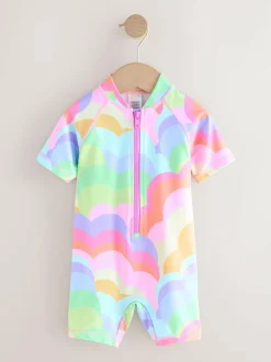 Next Rainbow Wave Sunsafe Swimsuit (3mths-10yrs) New