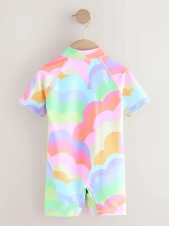 Next Rainbow Wave Sunsafe Swimsuit (3mths-10yrs) New