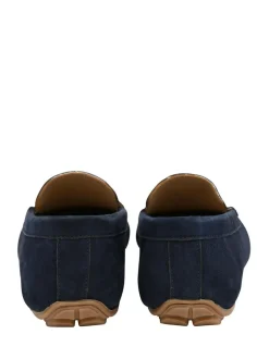 Ravel Leather Loafers Blue Best
