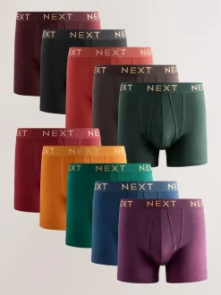 Next Red 10 pack A-Front Boxers