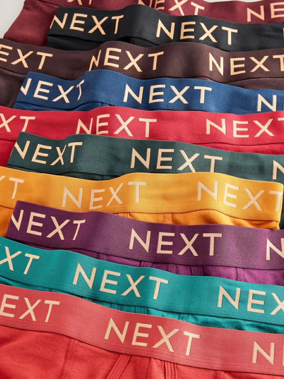 Next Red 10 pack A-Front Boxers