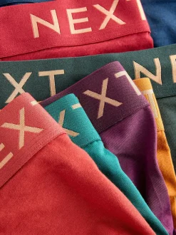 Next Red 10 pack A-Front Boxers