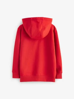 Next Red 1 Pack Plain Zip Through Hoodie (3-16yrs) Hot