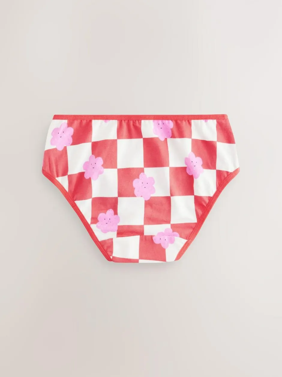 Next Briefs 5 Pack (1.5-16yrs) Red Outlet