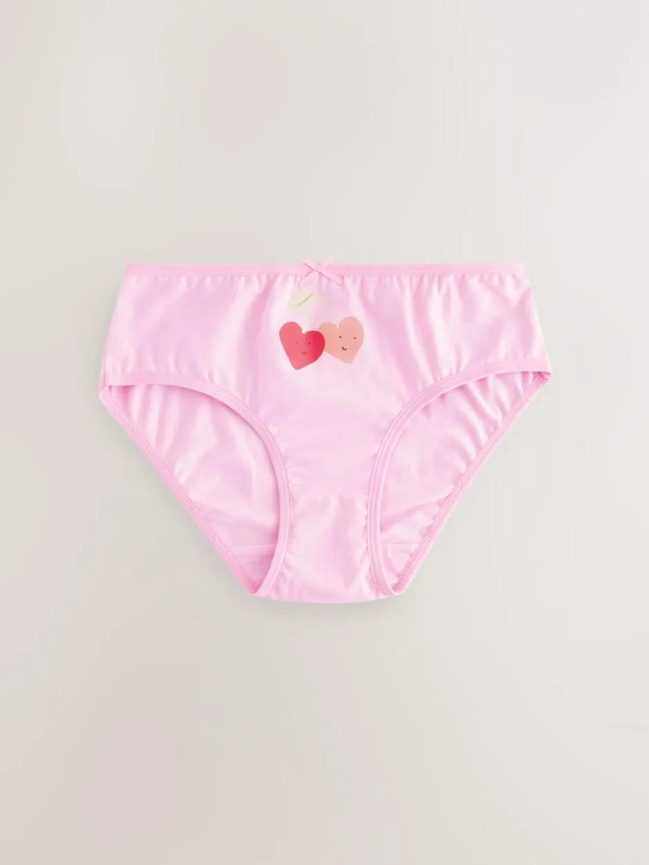 Next Briefs 5 Pack (1.5-16yrs) Red Outlet