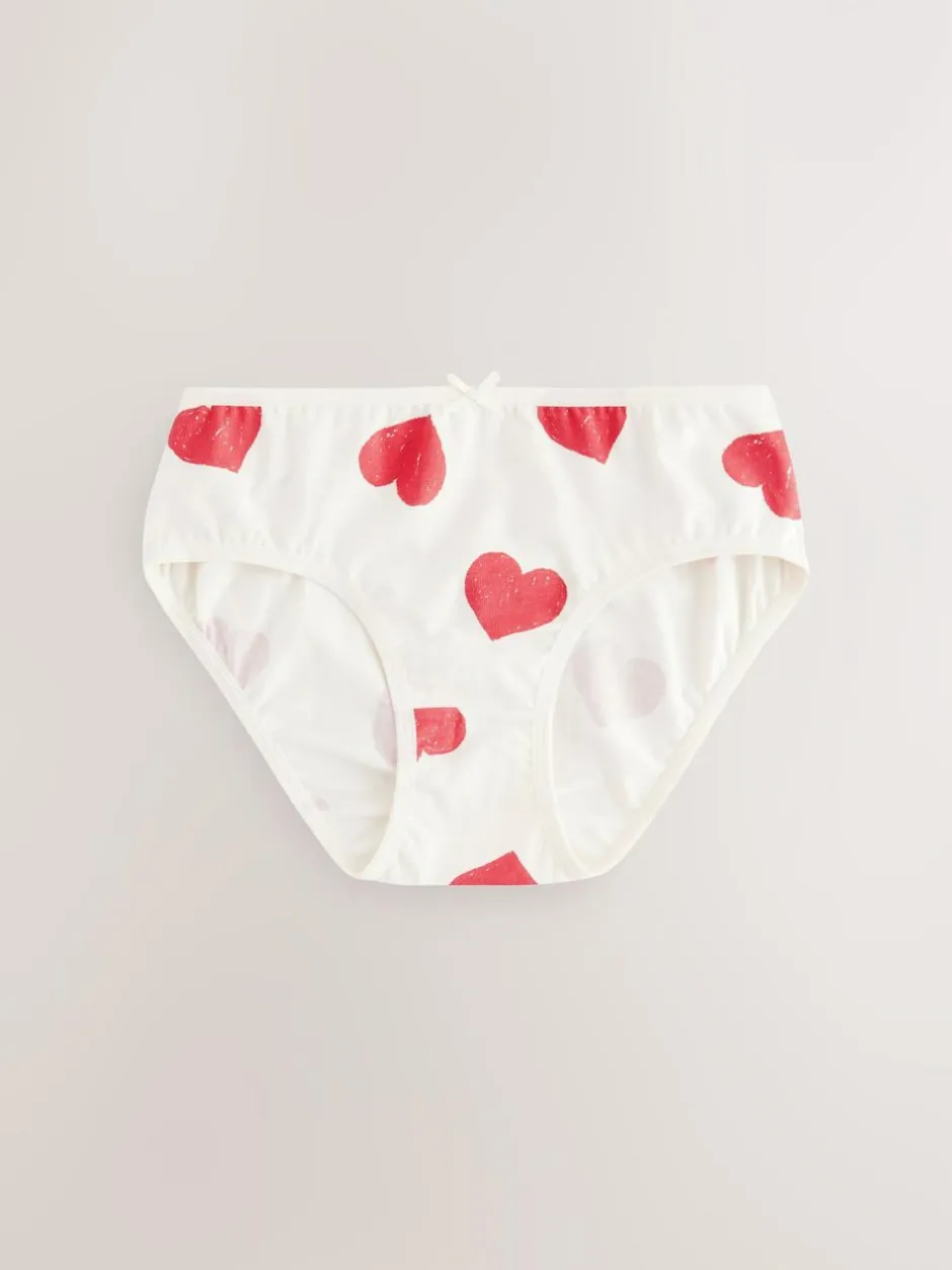 Next Briefs 5 Pack (1.5-16yrs) Red Outlet