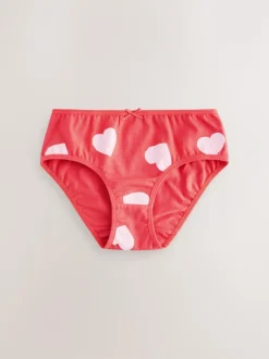 Next Briefs 5 Pack (1.5-16yrs) Red Outlet