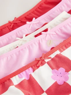Next Briefs 5 Pack (1.5-16yrs) Red Outlet