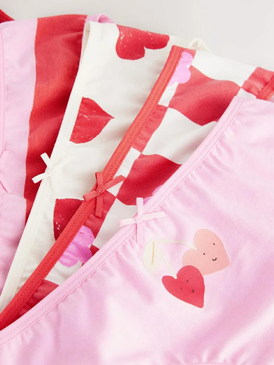 Next Briefs 5 Pack (1.5-16yrs) Red Outlet