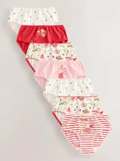Next Red Bunny Briefs 7 Pack (1.5-12yrs)
