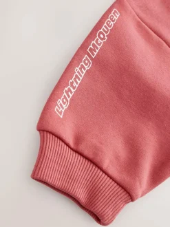 Next Red Charcoal Cars Crew Sweatshirt and Joggers Set (9mths-8yrs) Clearance