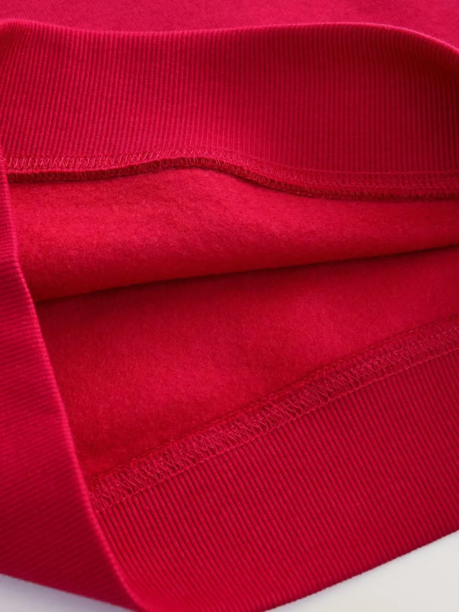 Next Crew Neck School Sweater (3-16yrs) Red Online