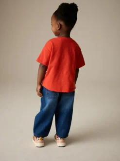 Next Red Gingham Short Sleeve Pocket T Shirt (3mths-7yrs)