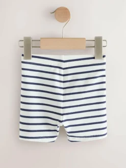 Next Red Hearts Cycle Shorts 3 Pack (3mths-7yrs) New