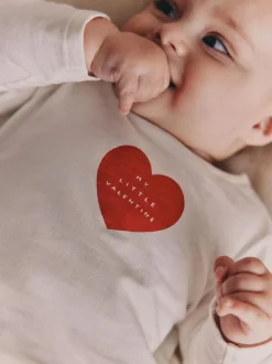 Next T-Shirt and Leggings Baby Set (0mths-2yrs) Red Little Valentine
