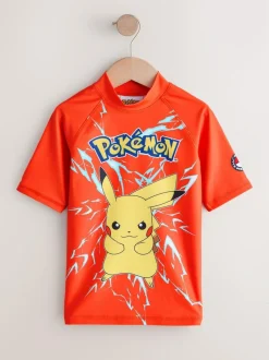 Next Red Pokemon Rash Vest (3-16yrs) Sale