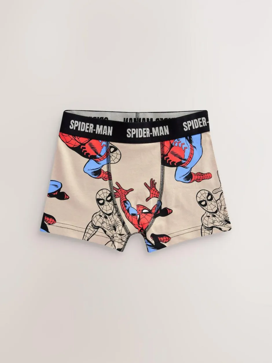 Next Red Spiderman Trunks 5 pack (1.5-10yrs) Best