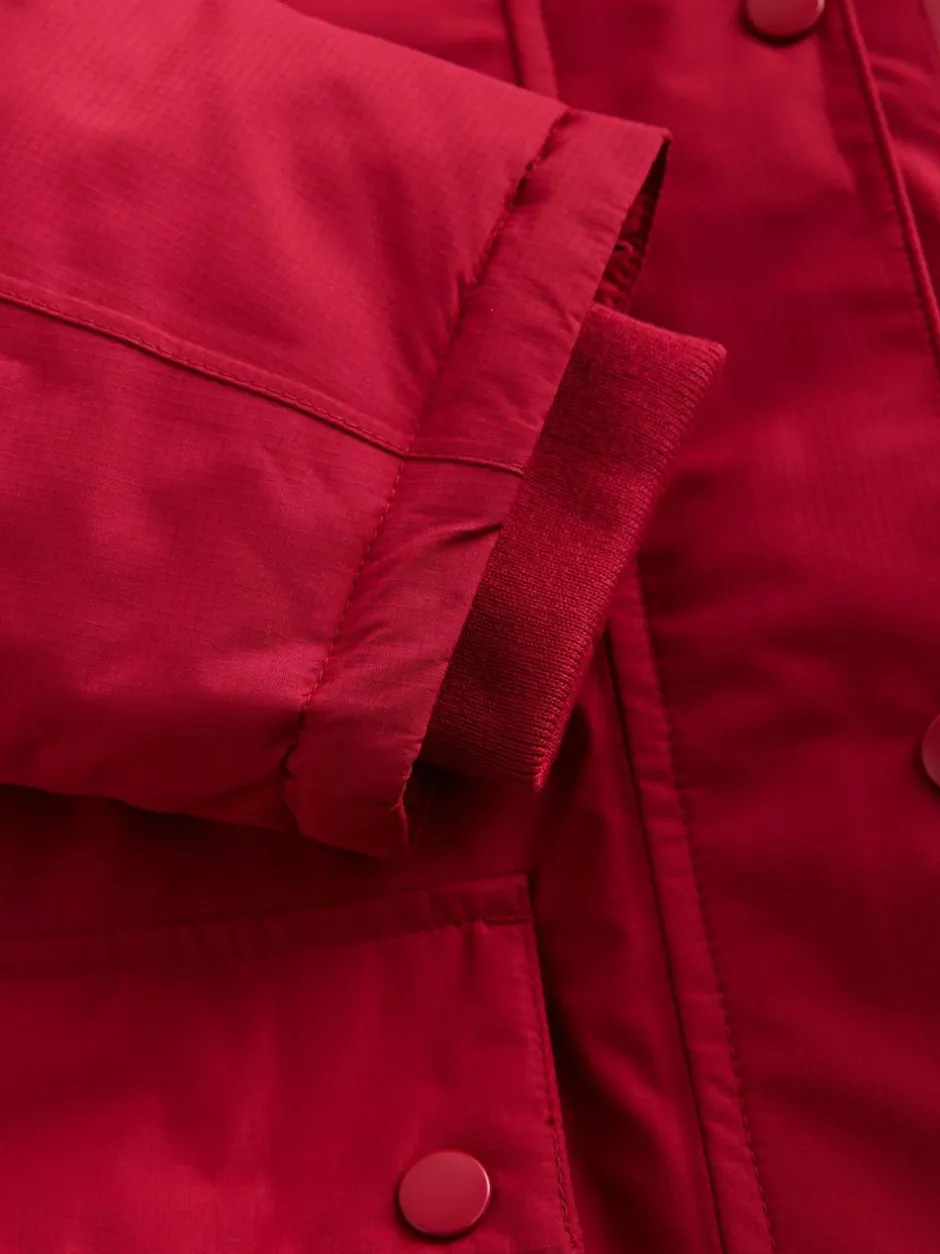 Next Red Waterproof Wadded Coat (4-12yrs) Hot