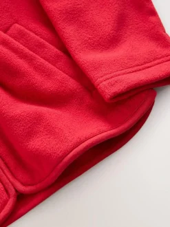 Next Zip-Up Fleece Jacket With Pockets (3-16yrs) Red Clearance