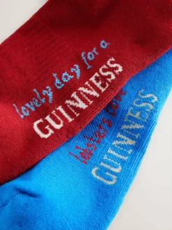Next Red/Blue Guinness Licence Sports Socks 2 Pack Sale