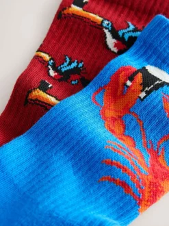 Next Red/Blue Guinness Licence Sports Socks 2 Pack Sale