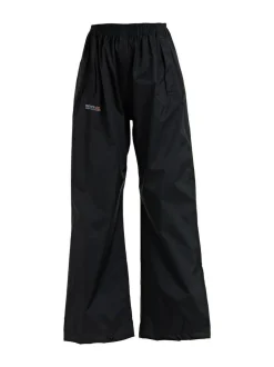Regatta Kids Pack It Waterproof Overtrousers Black Online