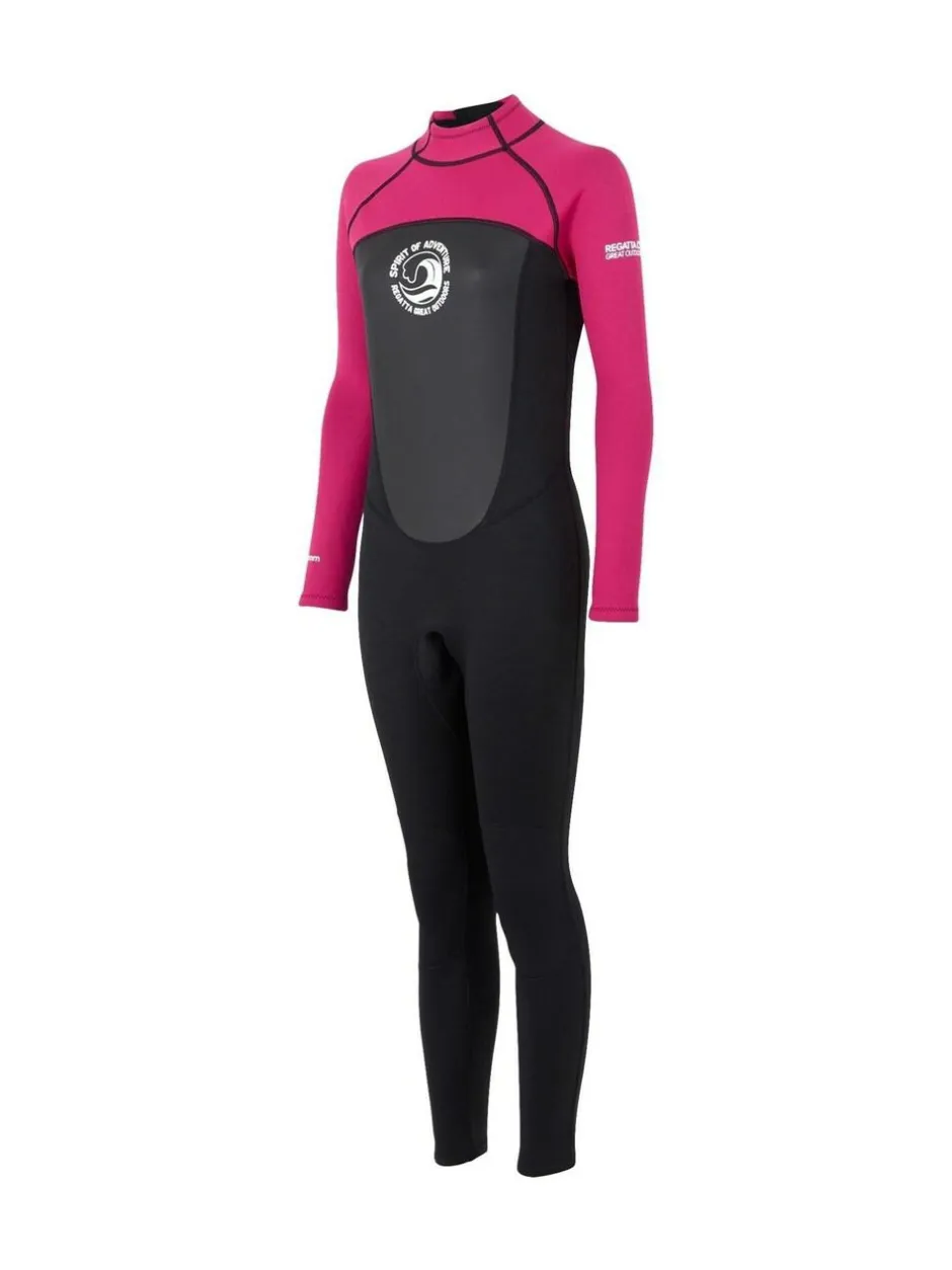 Regatta 3mm Full Wetsuit Black Discount