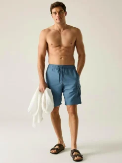 Regatta Blue Blanmont Swim Shorts Discount