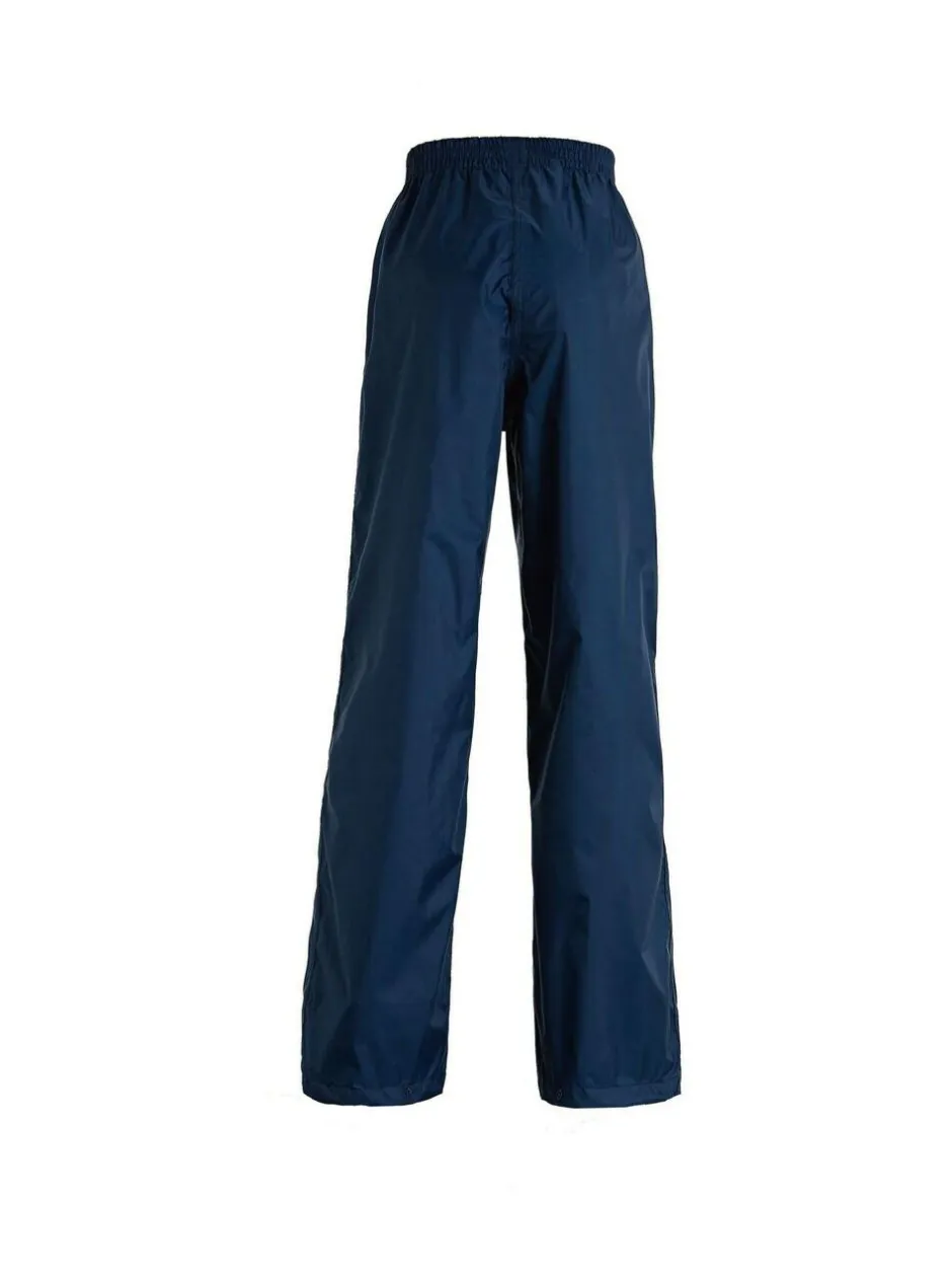 Regatta Kids Pack It Waterproof Overtrousers Blue Outlet