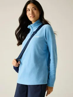 Regatta Blue Sweetheart Zip Neck Fleece Online