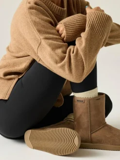 Regatta Brown Risley Mid Length Cosy Faux Fur Lined Waterproof Boots Best