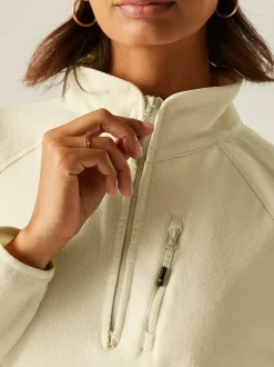 Regatta Womens Frankie Half Zip Fleece Cream Online