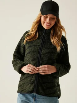 Regatta Frankie Borg Full Zip Fleece Green Best
