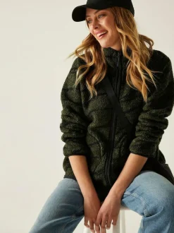 Regatta Frankie Borg Full Zip Fleece Green Best