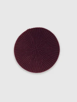Reiss Berry Beatrice 13-14 yrs Wool Blend Rib Knit Beret With Cashmere Discount