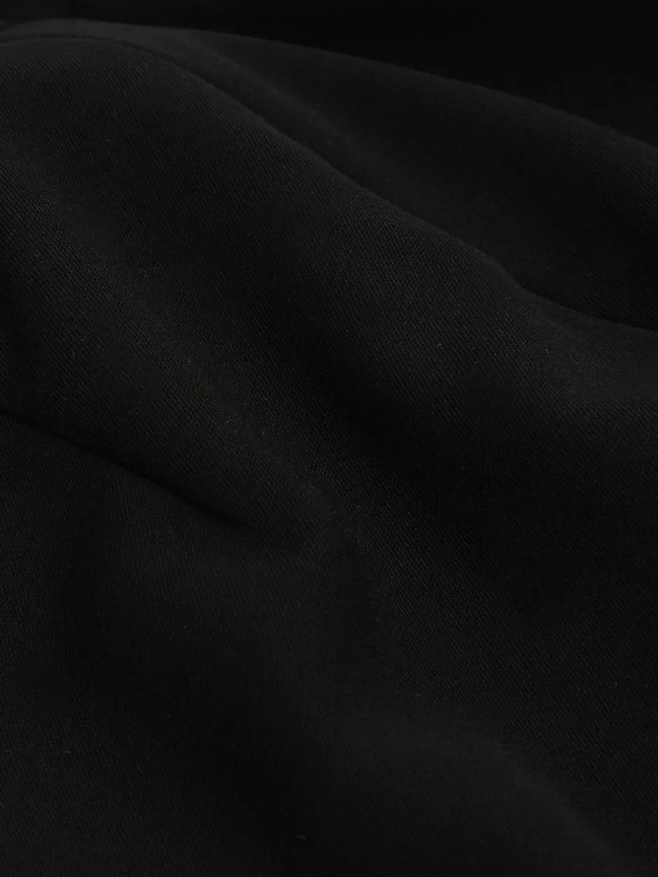 Reiss Gabi Tailored Midi Suit Skirt Black Outlet
